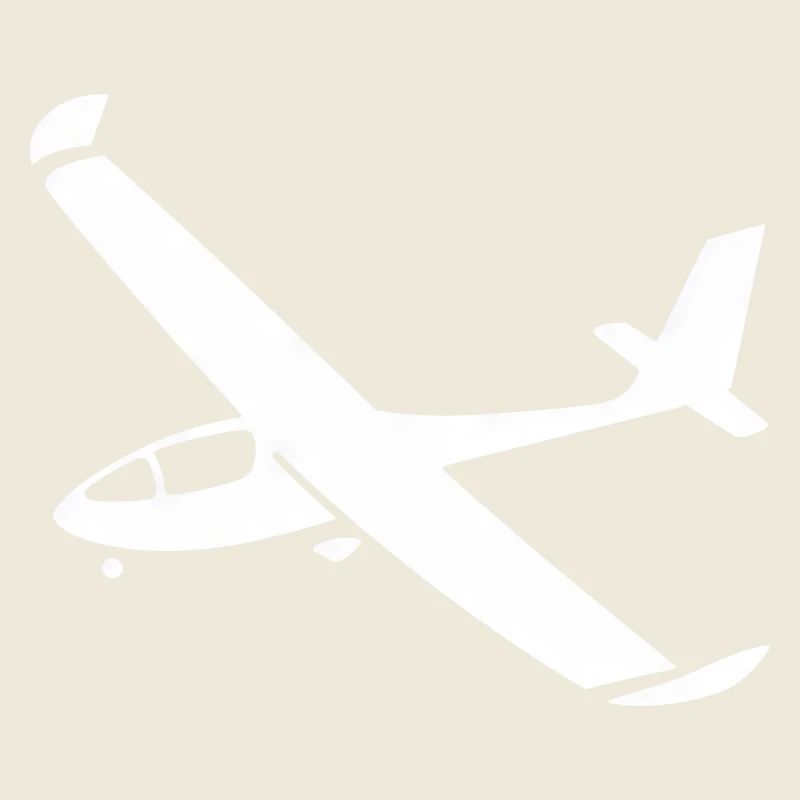 Minimalist Airplane Silhouettes - Elegant Lu