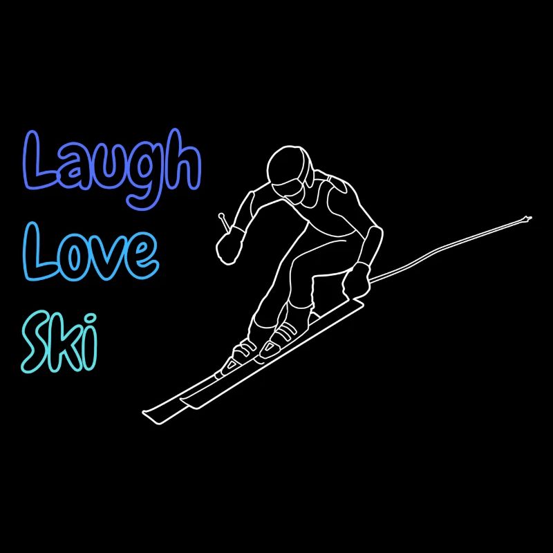 Laugh Love Ski