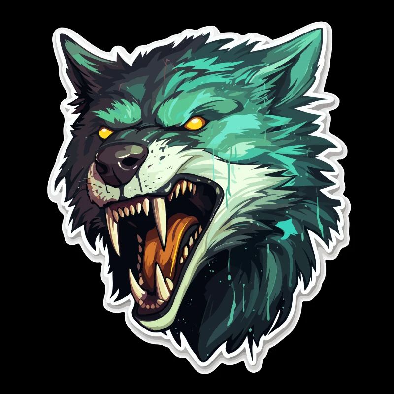 Loup - Illustration