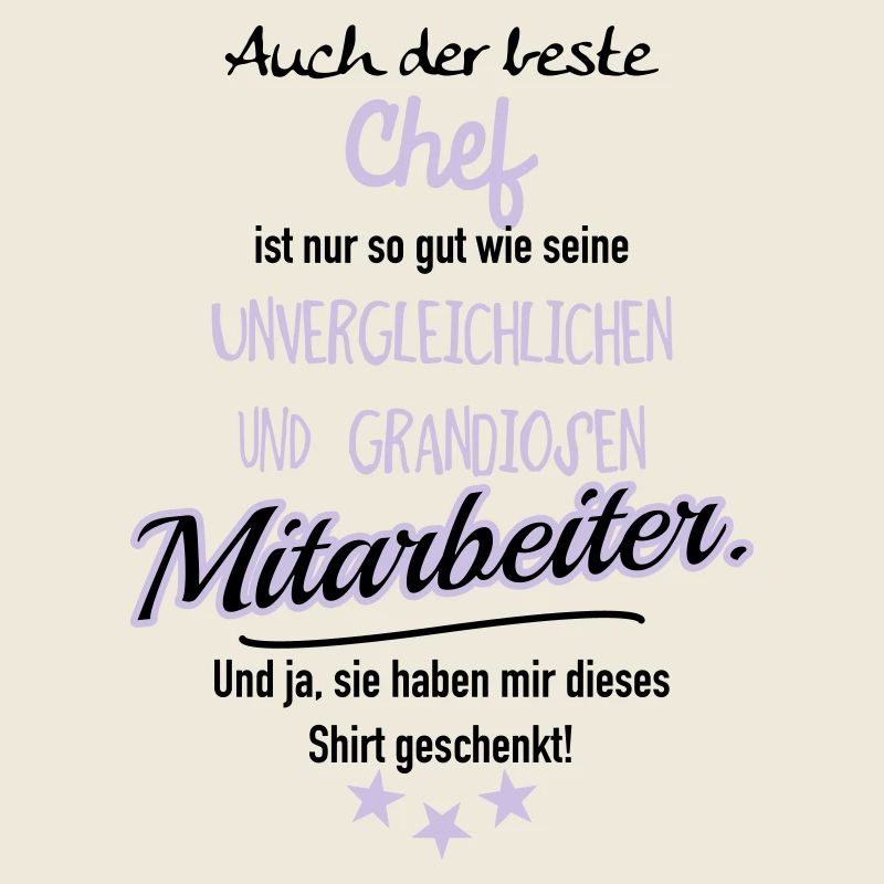 bester Chef grandiose Mitarbeiter