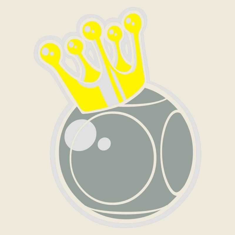 king petanque logo flex