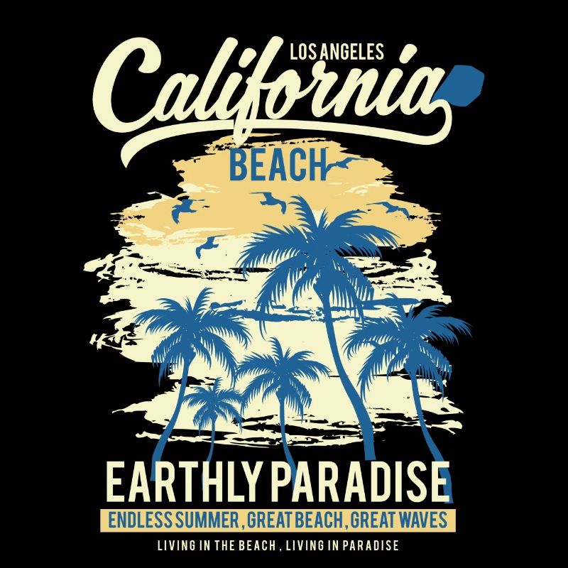 California Beach Earthly Paradise