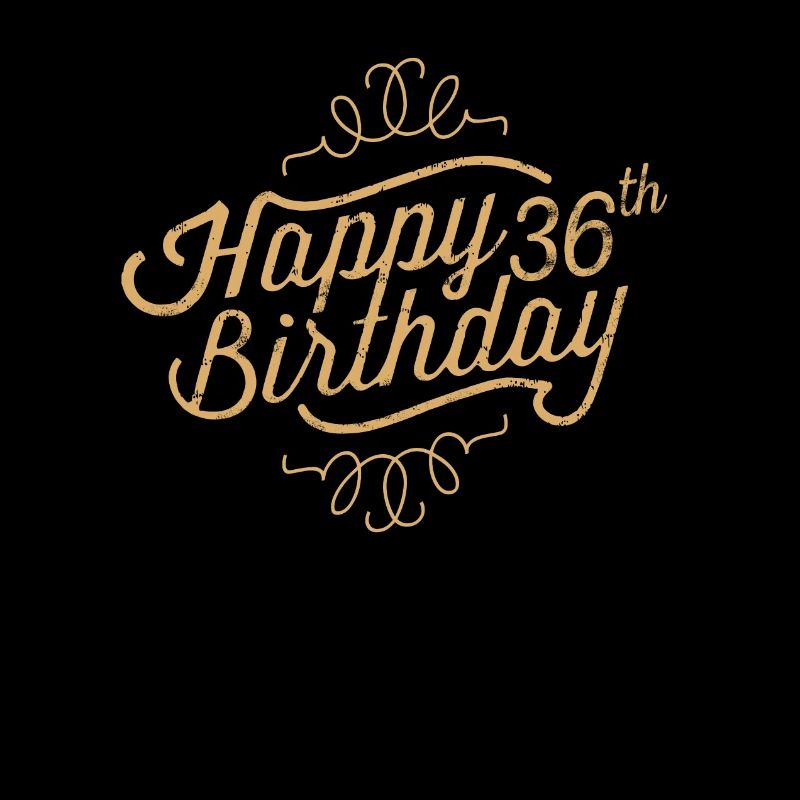 Joyeux 36e anniversaire