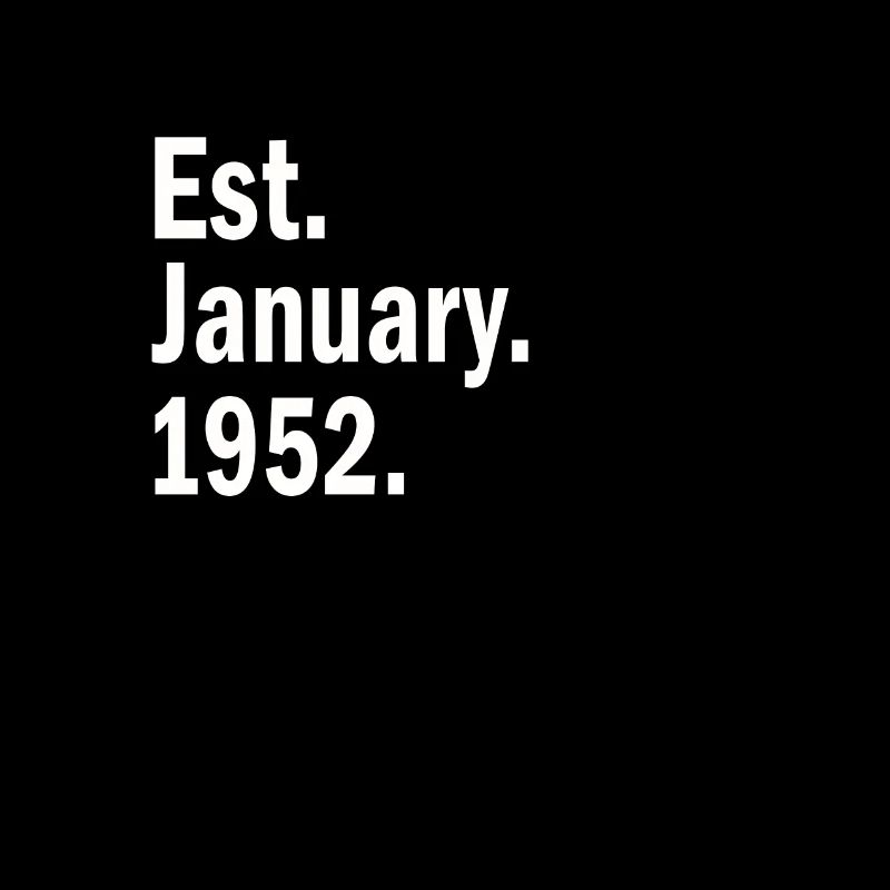 Est janvier 1952
