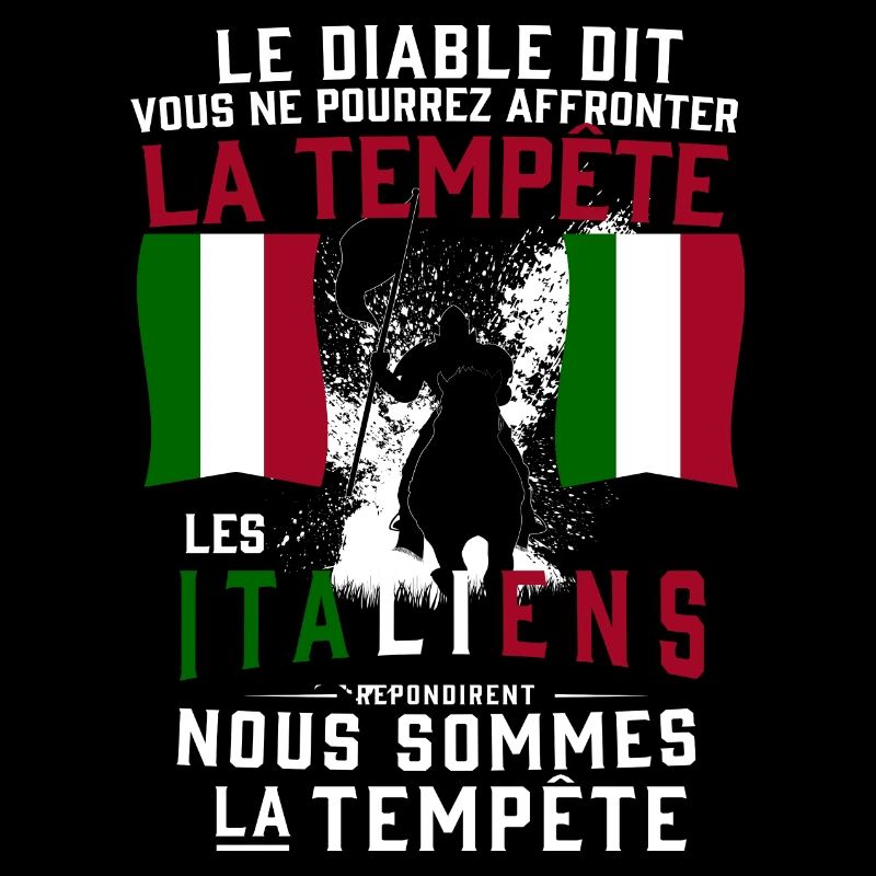 Tempête Italiens