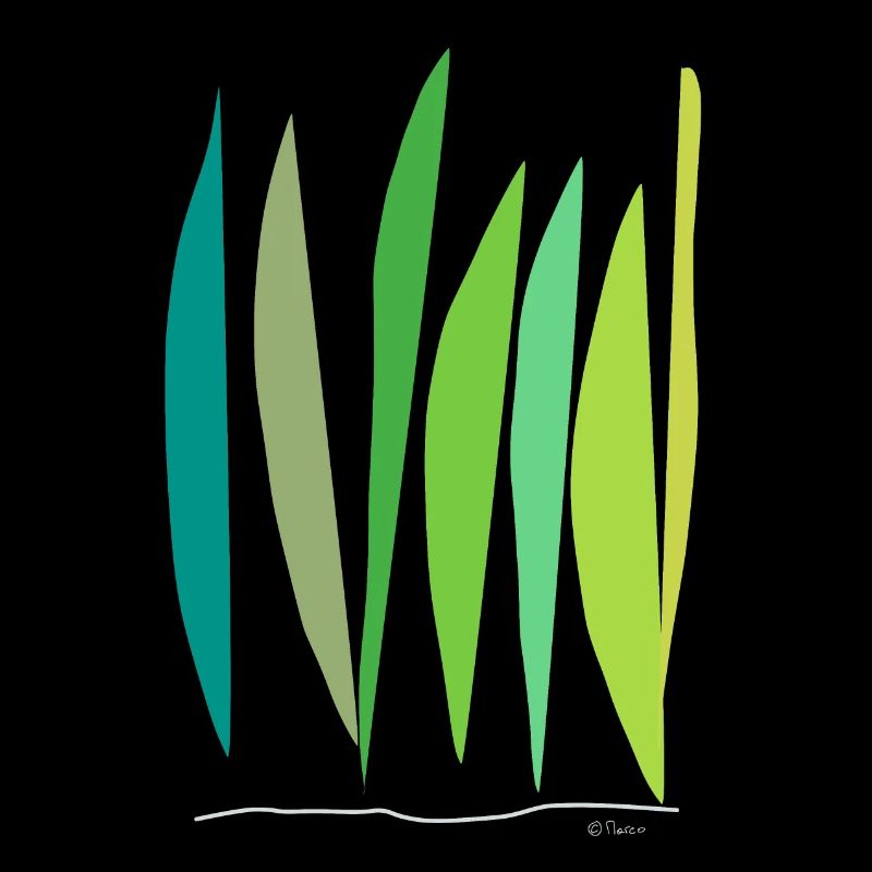 Abstract design Das wachsen der Halme