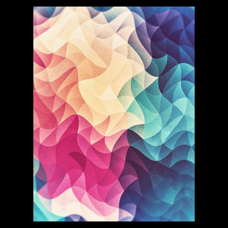 Abstract low poly color pattern design (spectrum)