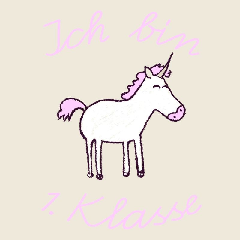 Einschulung_EInhorn_Ich Bin 1. Klasse