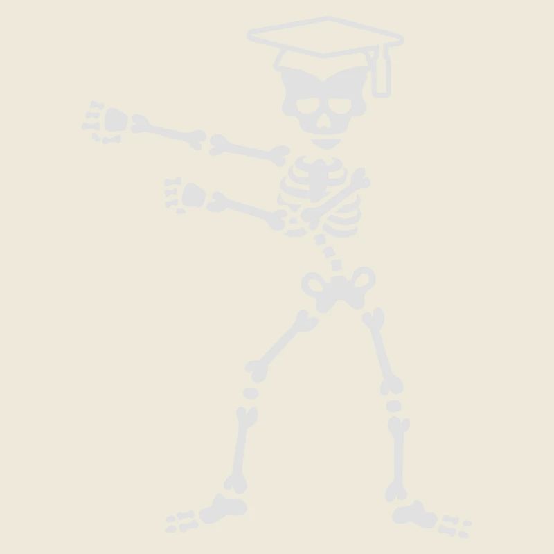 Graduation the floss dance flossing skeleton