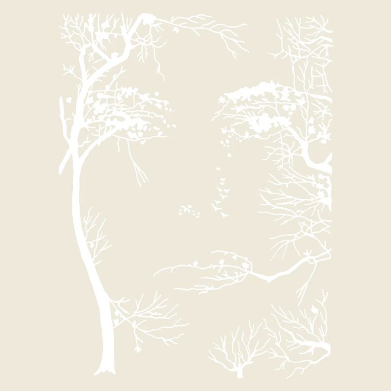 Visage de la forêt (blanc)