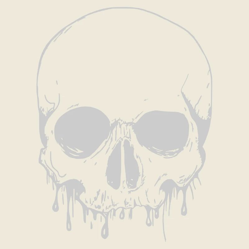 Skull in Silver - Schädel in Silber