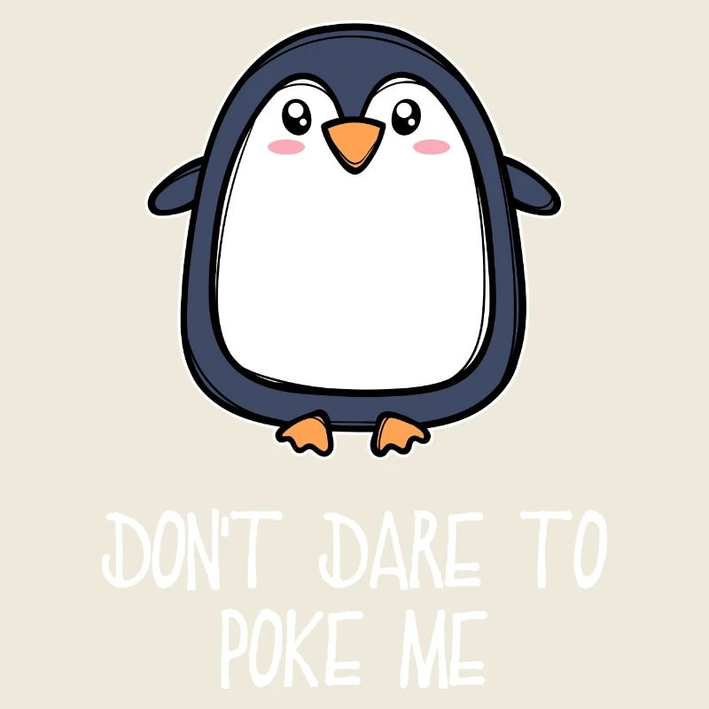 Antarktis Tier süß Pinguin Seevogel Statement