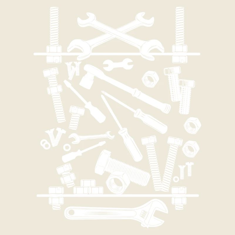 Composition of tools white