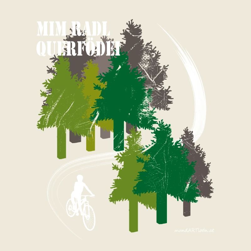 mim Radl querfödei - mit dem Rad quer Feld ein