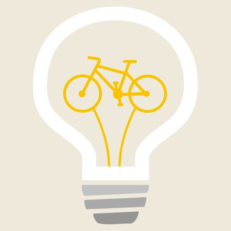 Fahrrad in Bombilla: Grüne Idee