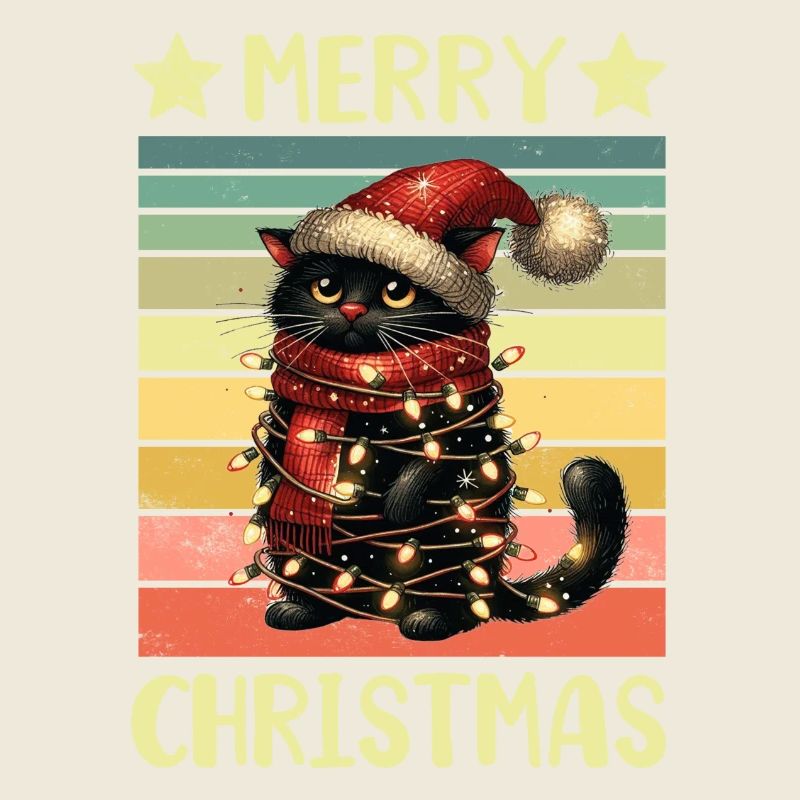 Noël du chat noir
