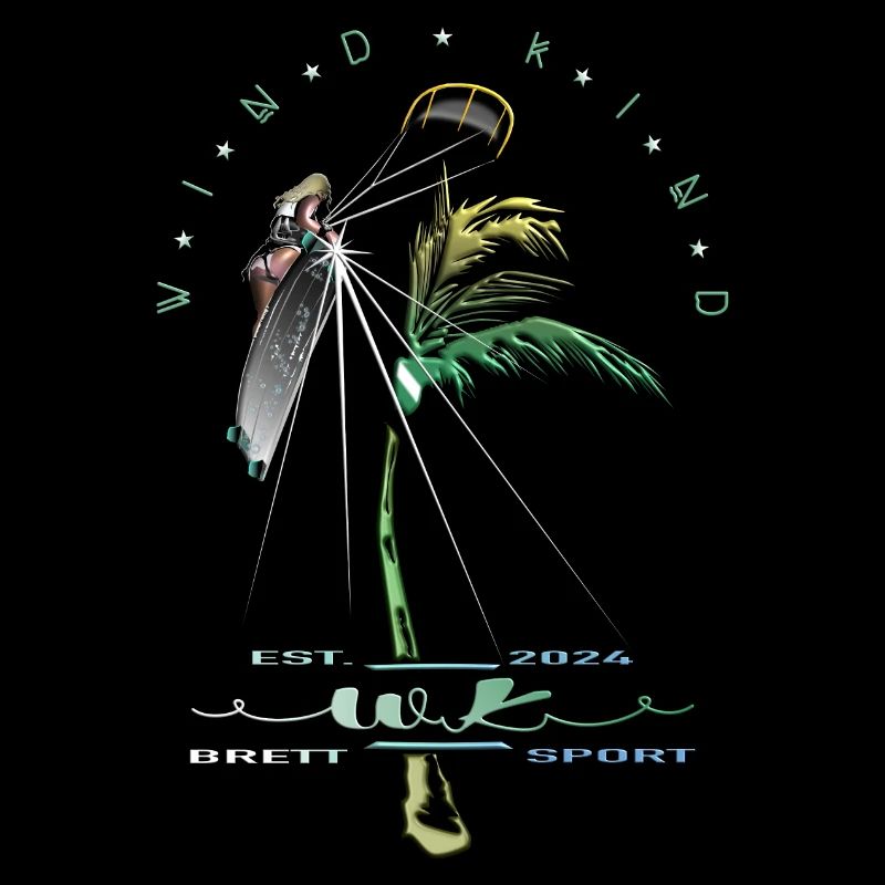 Kitesurfeur Palme