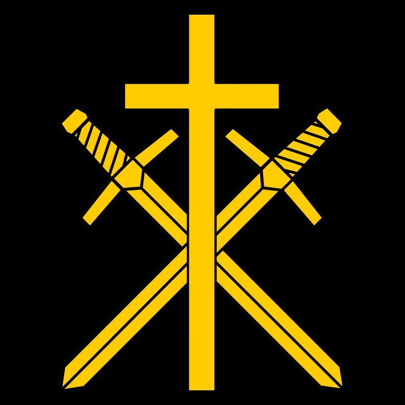 Cross and swords