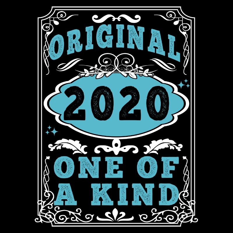 Original 2020 Vintage Retro. Birthday Tshirt 2