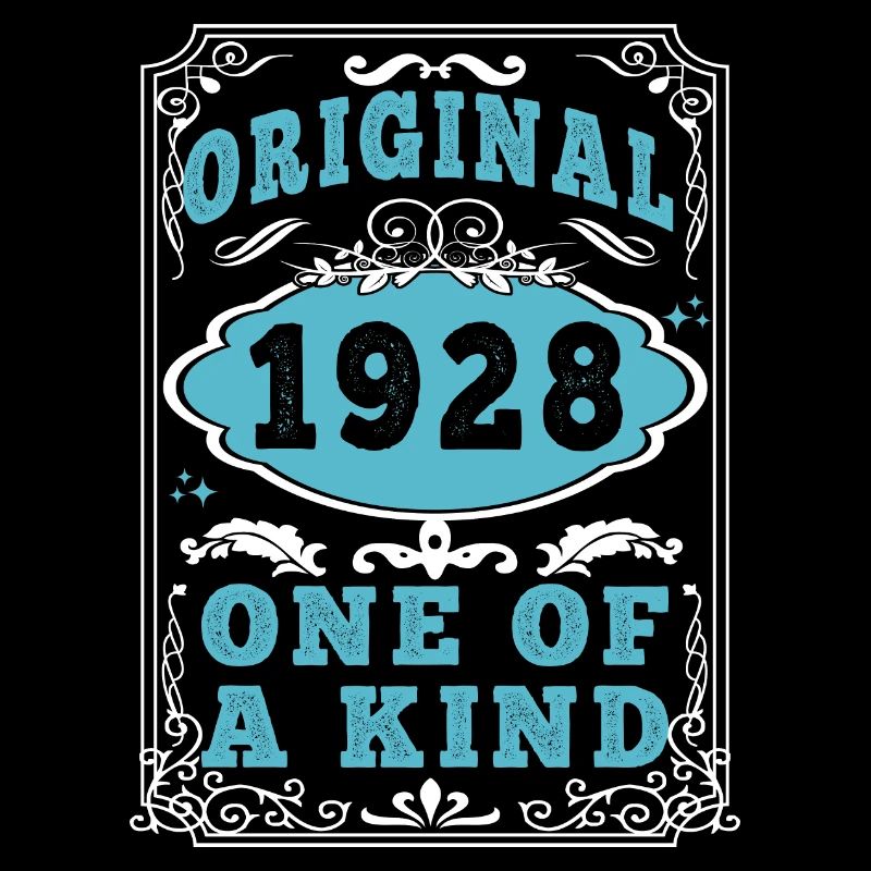 Original 1928 Vintage Retro. Birthday Tshirt 2