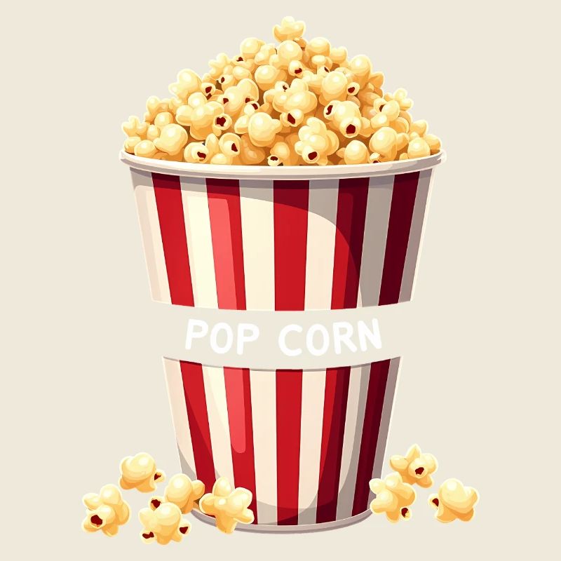 Karneval Popcorn - Kinder Kostüm