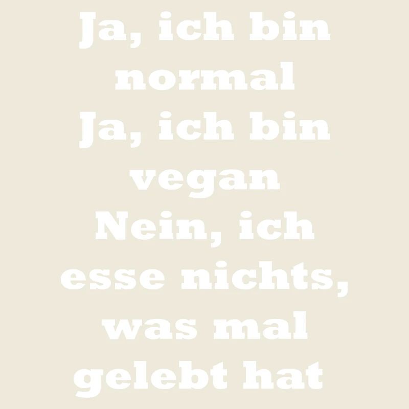 veganer Spruch
