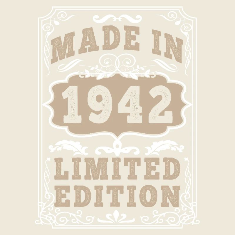 Original 1942 Vintage Vintage Retro Geburtstag