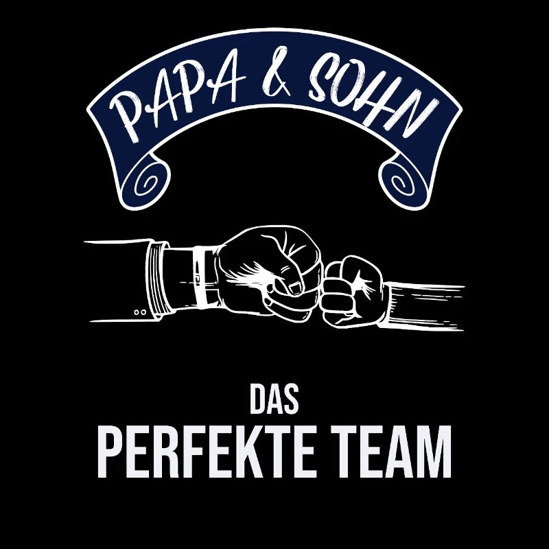 Papa & Sohn Das Perfekte Team Vatertag Geburtstag