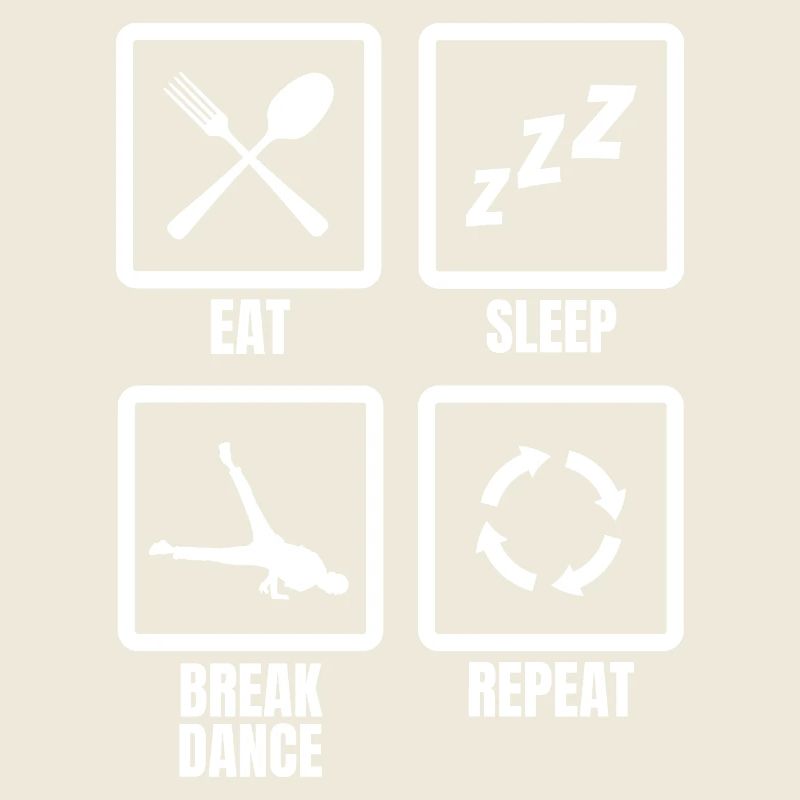Manger dormir pause danse répéter
