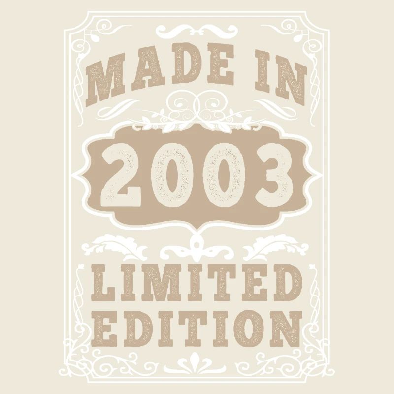 Original 2003 Vintage Vintage Retro Geburtstag