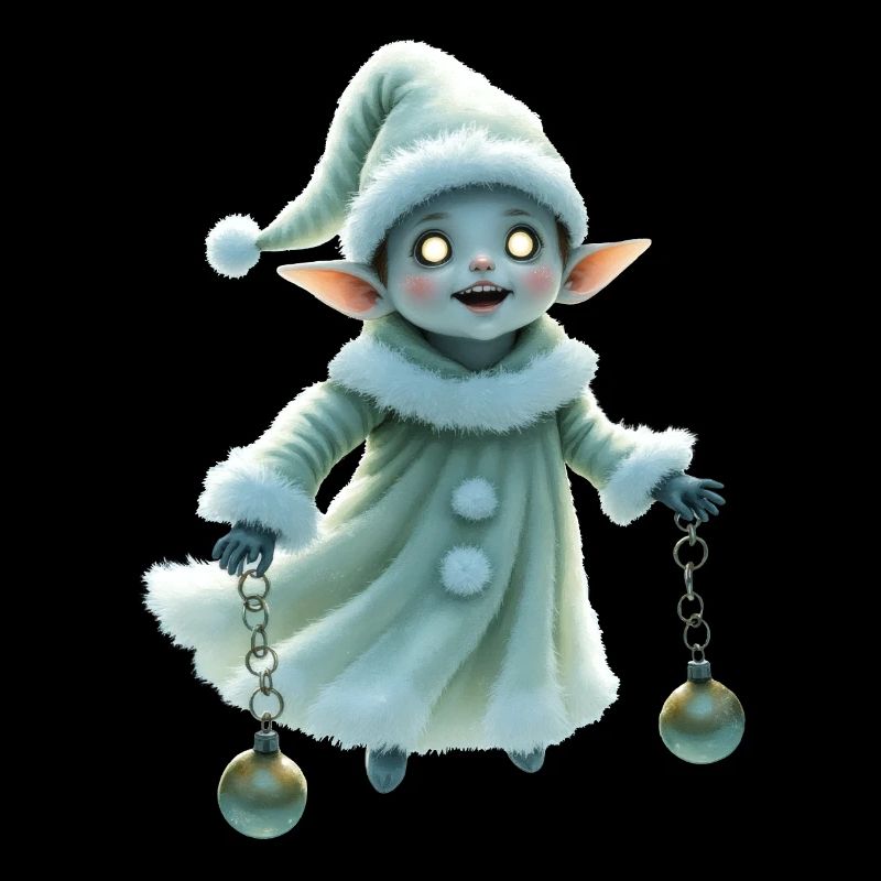 Winter Gnome with Jingle Bells