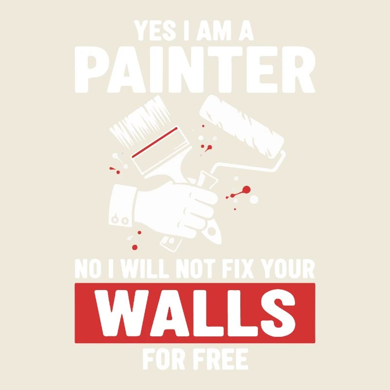 Humor Painter Fixed Not Walls