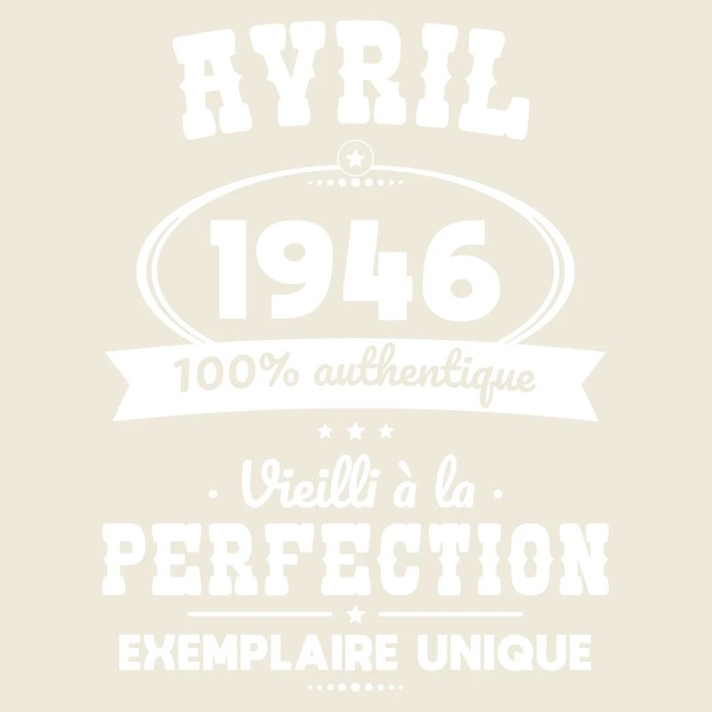 Anniversaire 80 ans - Avril 1946 Perfection