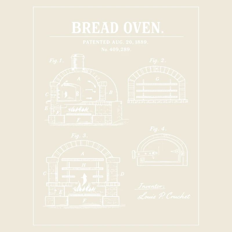 Conception du plan du four à pain