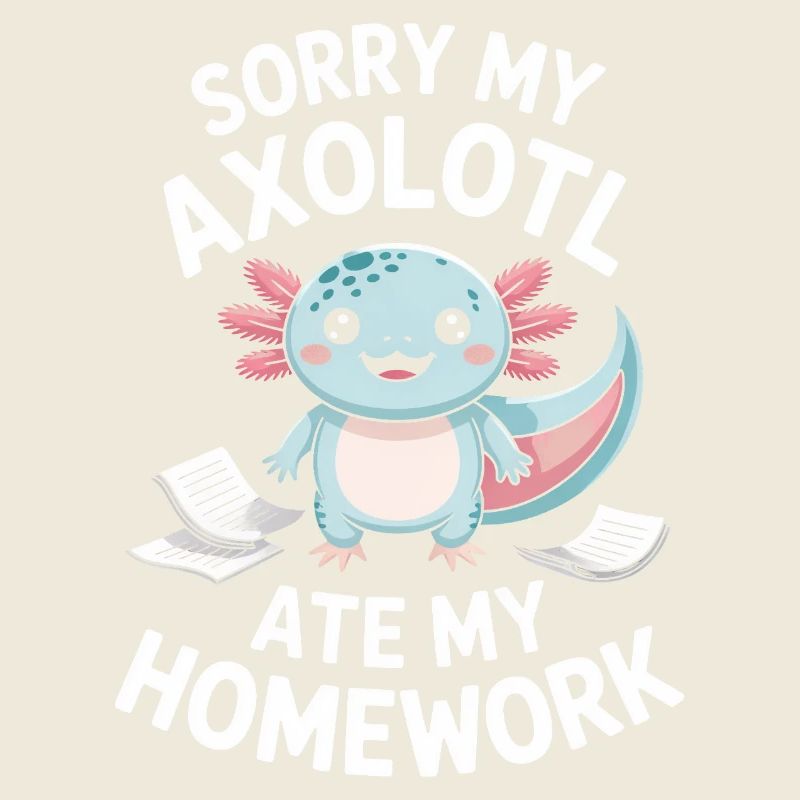 Braquage de devoirs d’Axolotl