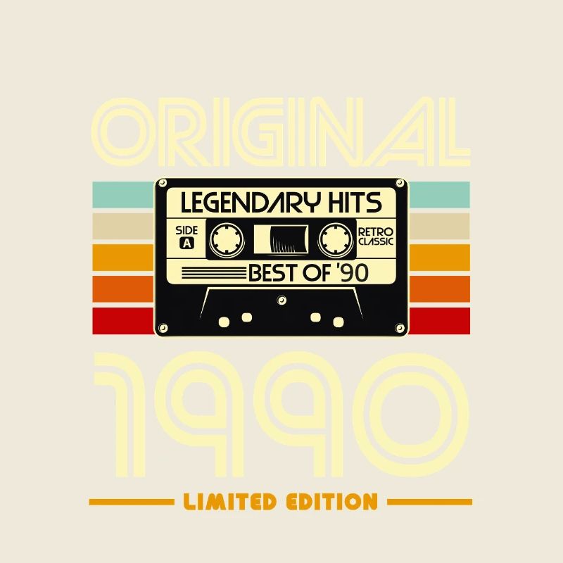 Original 1990 Retro Cassette Limited