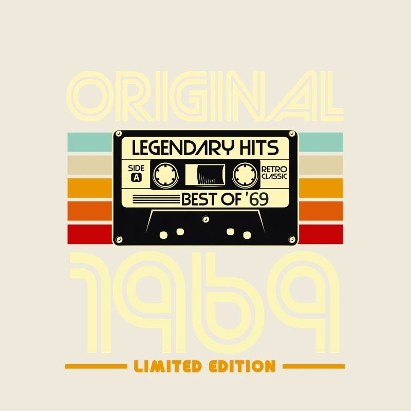 Original 1969 Retro Cassette