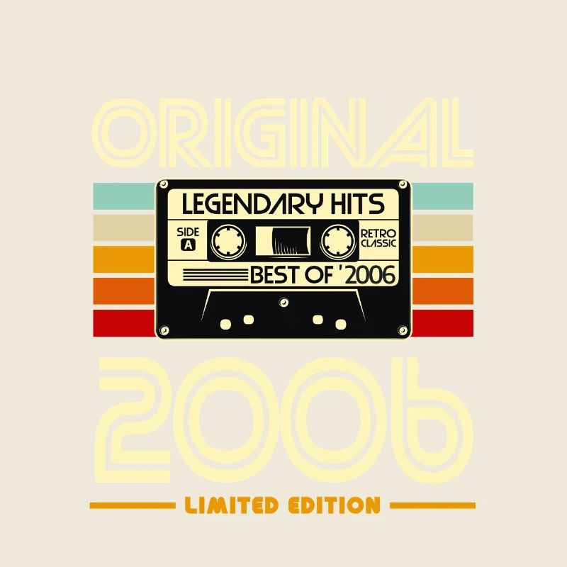 Original 2006 Édition Limitée Cassette