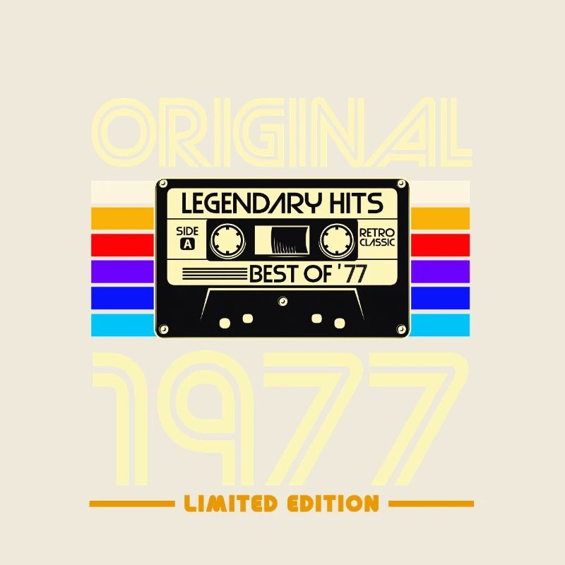 Original 1977 Retro Cassette