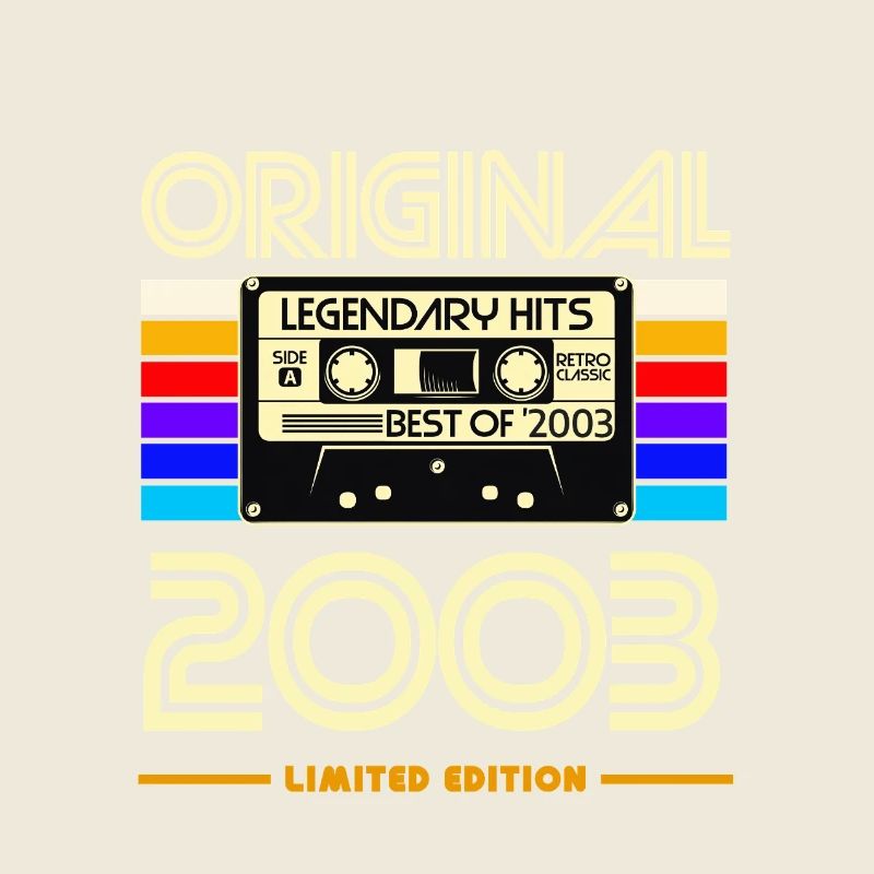 Original 2003 Cassette Édition Limitée