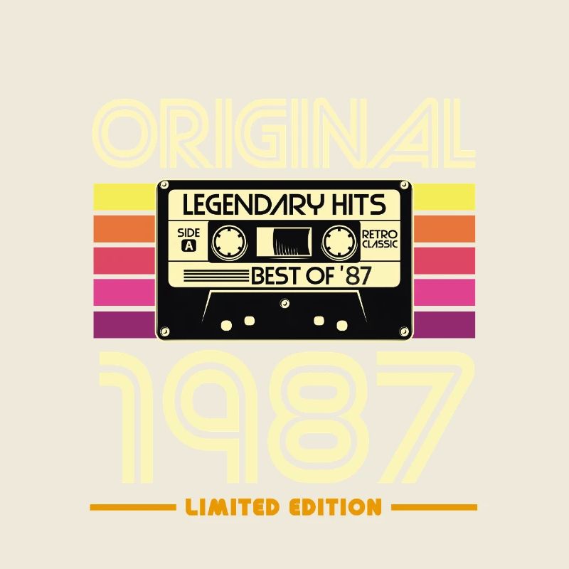 Originalkassette von 1987 Retro