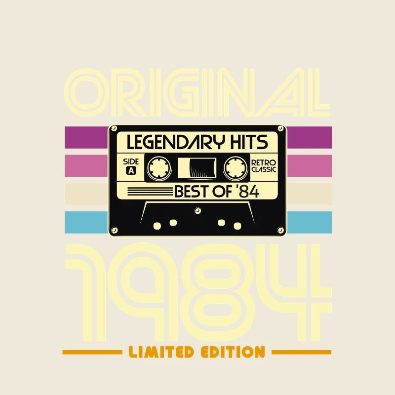 Original 1984 Limited Edition Retro Cassette