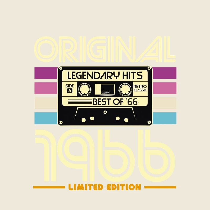 Vintage 1966 Limited Edition Kassette