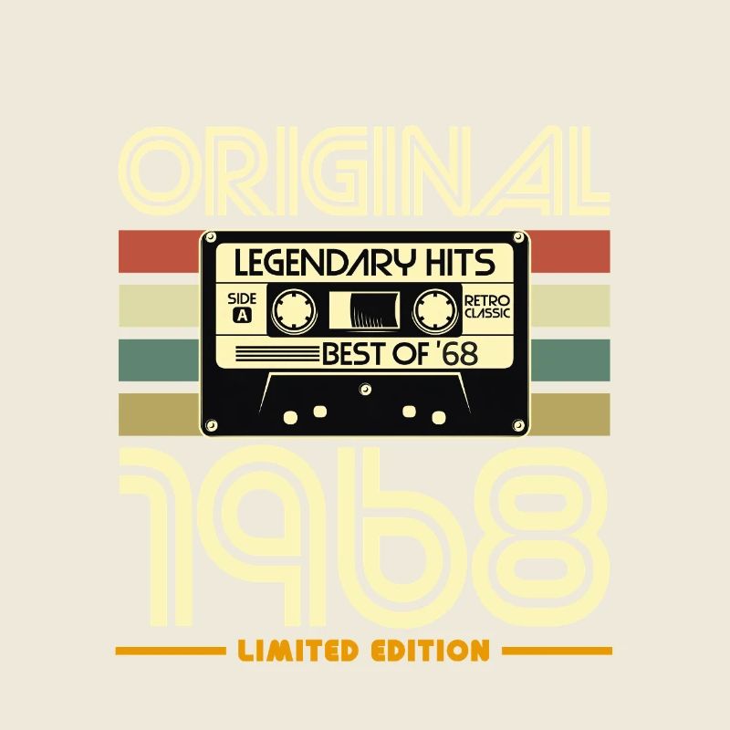 Original 1968 Cassette Retro Édition
