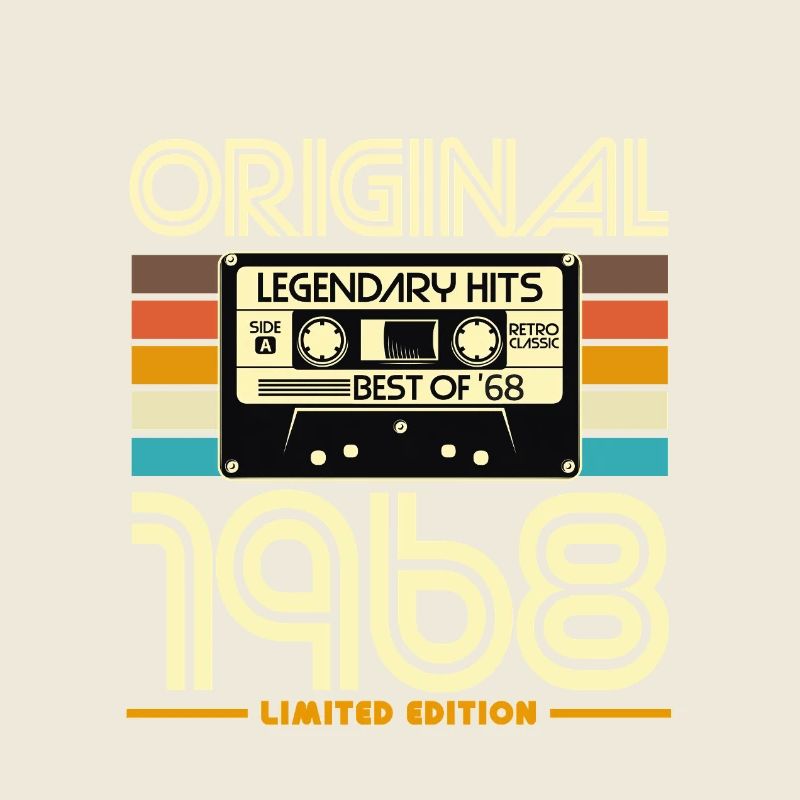 Original 1968 Cassette Retro
