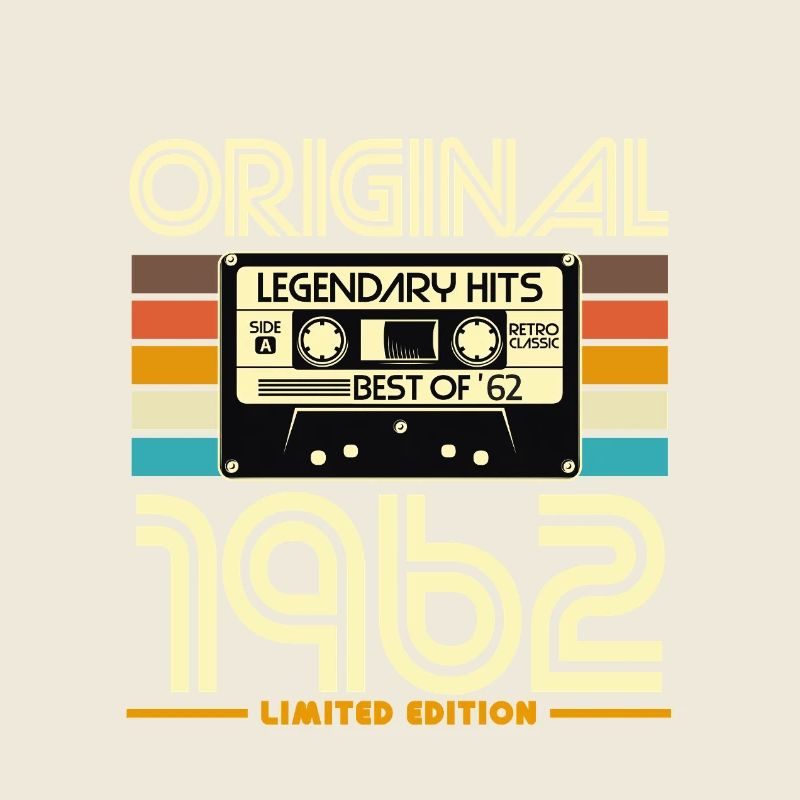 Originale Vintage-Kassette von 1962