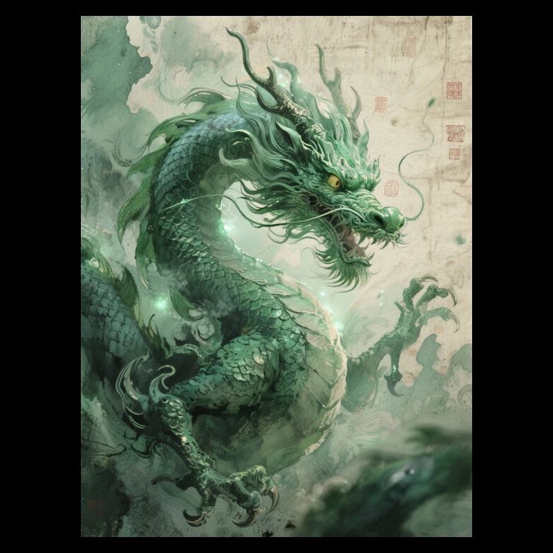 Le Souverain d'Orient : Le Dragon Azur (Qinglong)