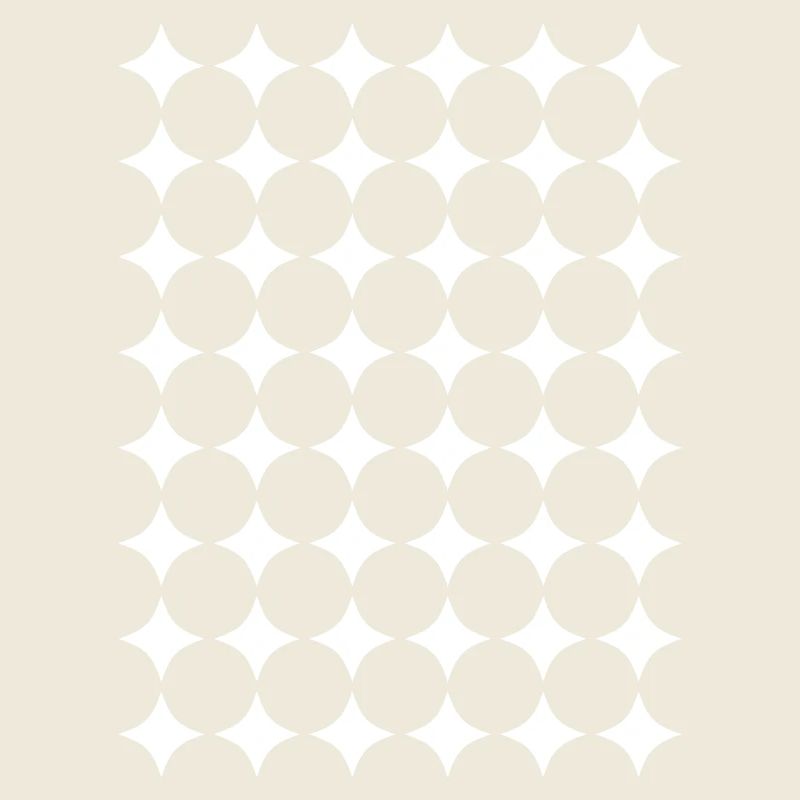 Polka Dot Grid: Bold Black Circles