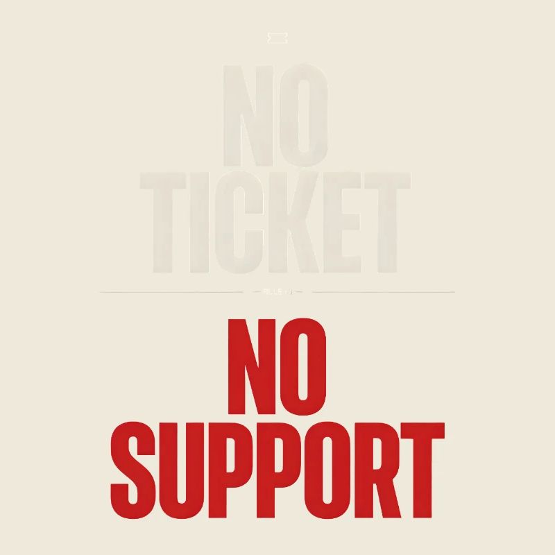 Non Ticket Non Support Informaticien Administrateur IT
