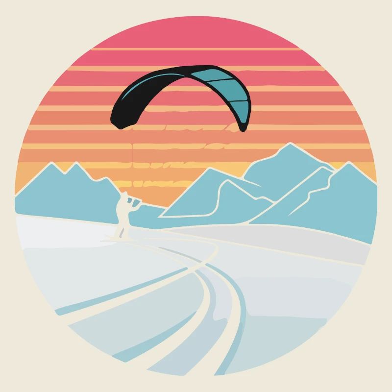 Snowkite Aventure Art